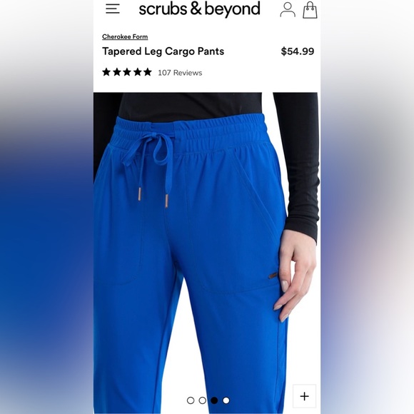 NWT Cherokee form scrub set - Picture 8 of 8